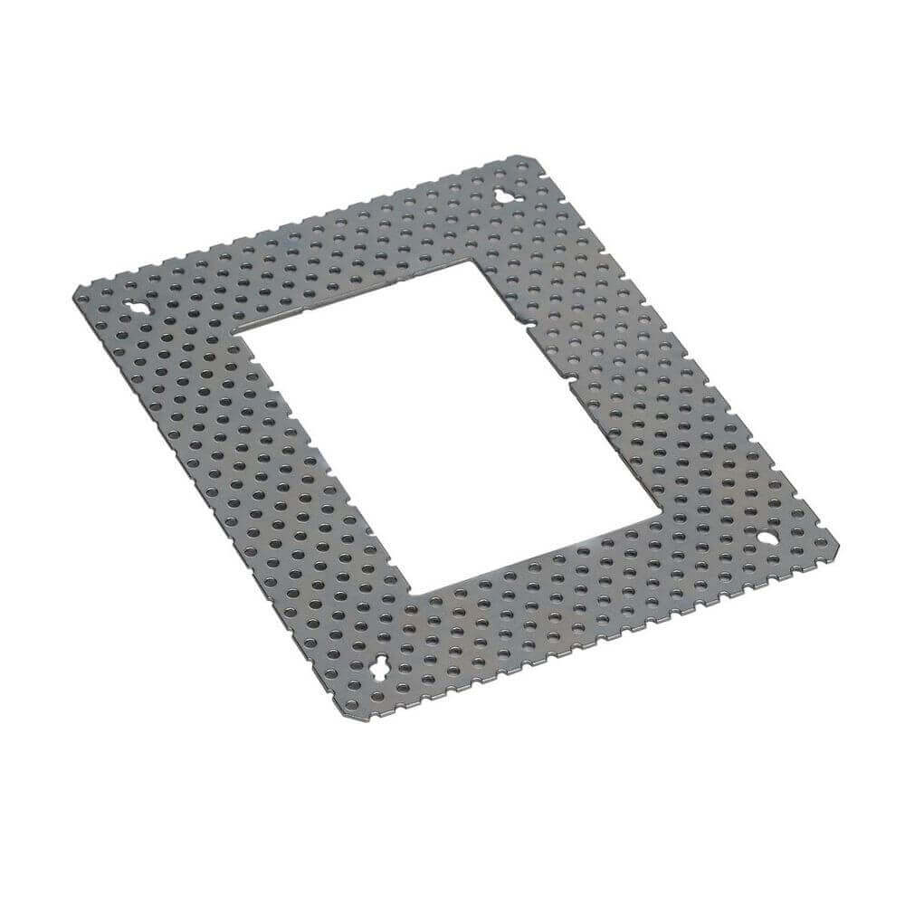 Einbaurahmen für Downunder PUR eckig 80x120mm