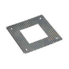Recessed frame for Downunder PUR square 80x80mm made of metal for use in masonry.