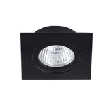 Foco empotrable Dalla angular orientable negro