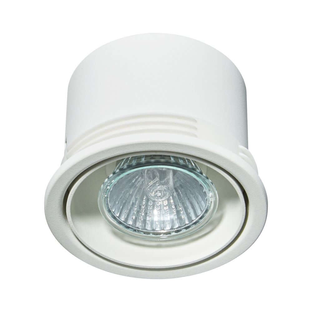 Einbaustrahler Sorina in Weiß mit gerichteter Lichtquelle und einfacher Montage.