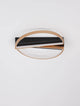 Elize LED Deckenleuchte Halbrund 2-flammig 3000K Schwarz, Gold in modernem Design