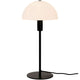 Ellen 20 Tischlampe mit minimalistischem skandinavischem Design und elegantem Opalglasschirm.