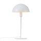 Ellen 20 Tischlampe mit minimalistischen skandinavischen Design und elegantem Opalglasschirm.