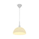 Ellen 30 Pendelleuchte in minimalistischen skandinavischen Design mit runder Schirm und warmem Licht.
