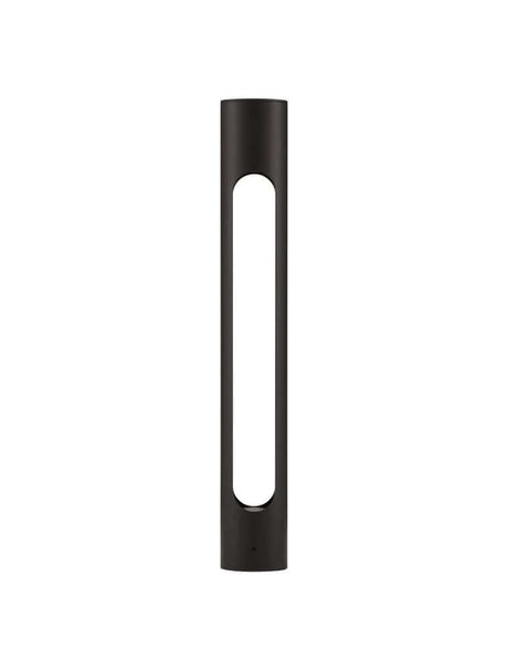 Ellery LED Außenwegeleuchte 3000K Schwarz IP65, 60cm, moderne schwarze Gartenleuchte von Nova Luce