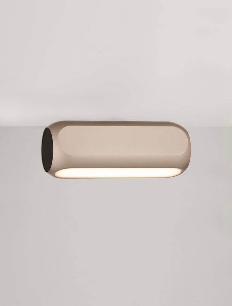 Elli LED Deckenleuchte 3000K Schwarz, Braun, elegante und moderne Deckenleuchte für stilvolle Innenräume.