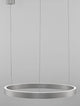 Elowen LED Pendelleuchte Ø 60cm 3000K Up & Down elegant runde Aluminium-Leuchte mit Up-&-Down-Beleuchtung