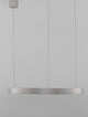 Elowen LED Pendelleuchte Ø 60cm 3000K Up & Down in modernem Design aus Aluminium, schlichte Eleganz.