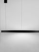 Elowen LED Pendelleuchte Ø 98cm 3000K Up & Down in modernem Design, schwarzer Farbe, ideal für Wohn- und Esszimmer.