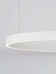 Elowen LED Pendelleuchte Ø 98cm 3000K Up & Down, moderne Deckenlampe in Weiß, stilvolles Design.