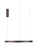 Elowen LED Pendelleuchte 3000K Up & Down Braun in modernem Design, elegant und funktional.