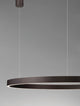 Elowen LED Pendelleuchte 3000K Up & Down Braun in modernem Design, ideal für Essbereich oder Wohnzimmer.
