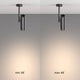 Elti Deckenlampe Spot Light mit verstellbarem Ansatz von min 38° bis max 48° für optimale Beleuchtung.