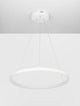 Empatia LED Pendelleuchte Ø 60cm 3000K in modernem Design, schwebend von der Decke.