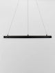 Empatia LED Pendelleuchte Ø 60cm 3000K in schickem schwarzen Design, elegant und modern.