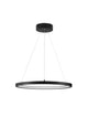 Empatia LED Pendelleuchte Ø 60cm 3000K in modernem Design mit goldenen Elementen und eleganter Funktionalität.
