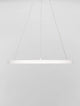 Empatia LED Pendelleuchte Ø 60cm 3000K in modernem Design, aus Aluminium und Acryl gefertigt.