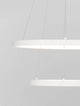 Empatia LED Pendelleuchte 2-flammig Ø 60cm 3000K mit innovativem Design und doppelter Leuchtkraft in modernem Stil.