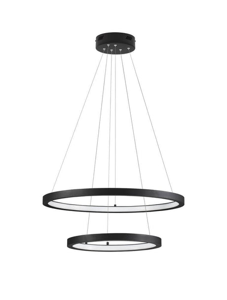 Lampada a ciondolo a LED Empatia 2-FLAME Ø 60cm 3000K