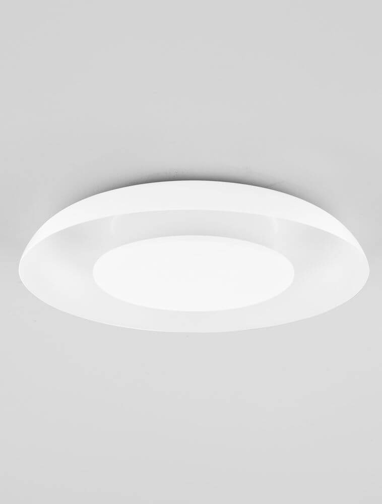 Epos Deckenleuchte Ø 40cm 2700, 4000K in Weiß, modern und elegant, geeignet für verschiedene Räume.