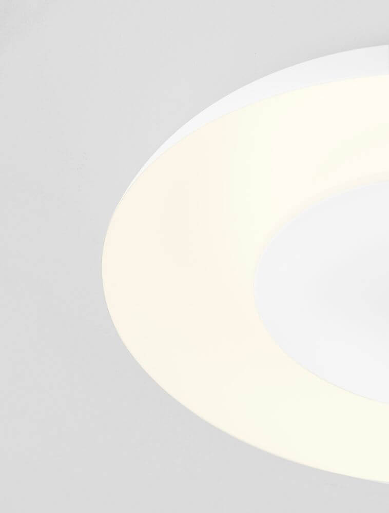 Epos Deckenleuchte Ø 40cm 2700, 4000K mit dimmbarem Licht in elegantem Design.