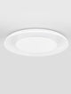 Alt Tag: Epos Deckenleuchte Ø 60cm 2700, 4000K in modernem weißem Design, flache runde LED-Deckenleuchte ideal für Wohnzimmer, Flur oder Essbereich