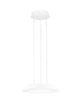 Epos Pendelleuchte Ø 40cm 2700, 4000K in Weiß, moderne LED Hängelampe mit minimalistischen Design.
