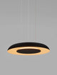 Epos Pendelleuchte Ø 40cm 2700, 4000K in Schwarz / Gold, dimmbar über TRIAC.