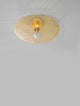 Eres Deckenleuchte E27 Ø 40cm Gold mit elegantem goldenen Design und moderner Musterung.