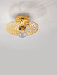 Eres Wandleuchte E27 Ø 25cm Gold mit modernem Design und elegantem goldenen Metall.