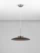 Esti LED Pendelleuchte Ø 50cm 3000K in modernem Design, hängend von der Decke, elegantes Aussehen.