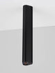 Etho Deckenleuchte H 30,5cm 3-flammig 3000K in elegantem Schwarz, ideal für moderne Wohnräume.