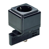 Eutrac X-Verbinder Silbergrau