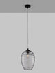 Evleen Pendelleuchte Ø 23cm Schwarz, Grau - moderne und elegante Deckenlampe mit zeitloser Gestaltung.