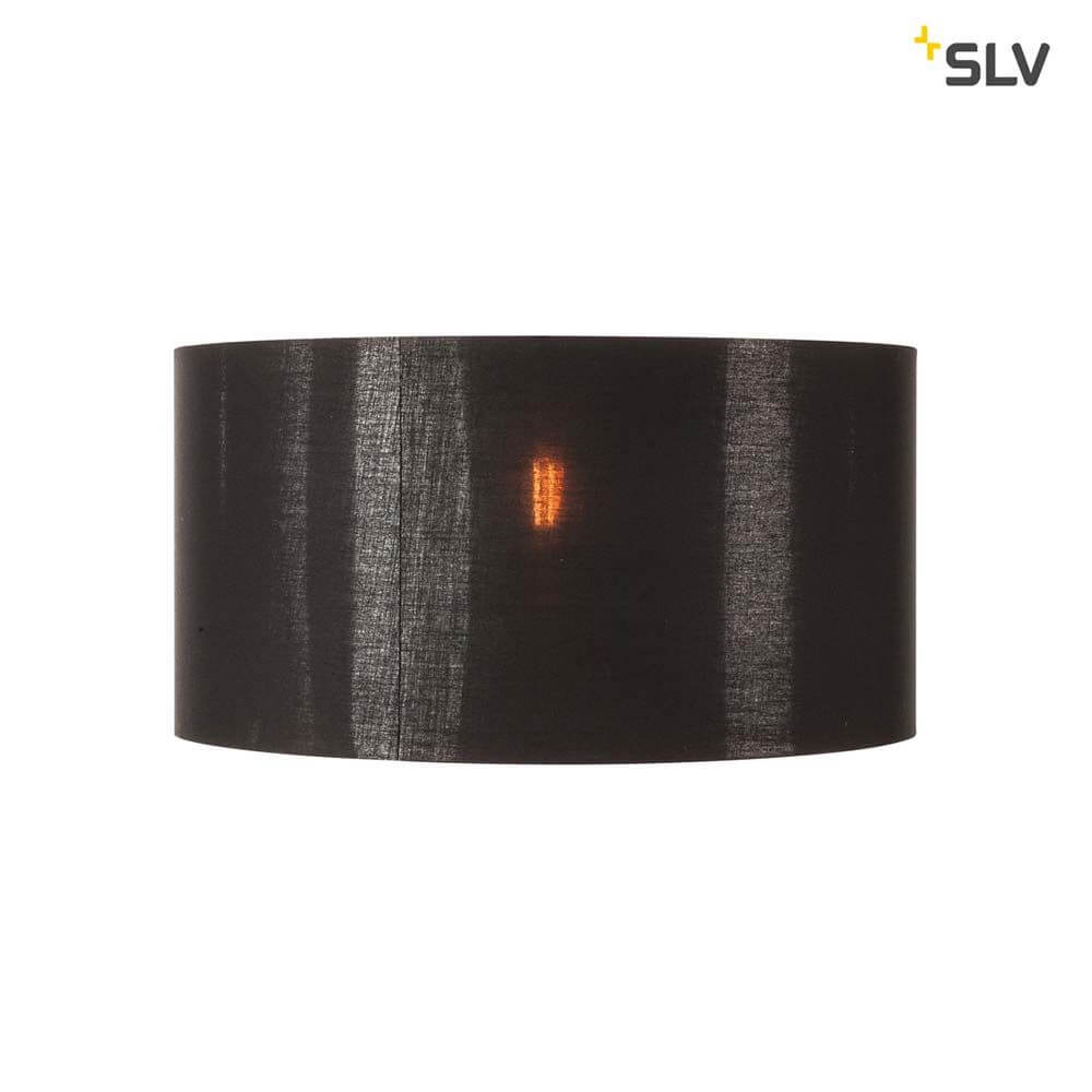 Fenda Leuchtenschirm Ø 70cm Schwarz, Kupfer - eleganter schwarzer Lampenschirm im modernen Design.