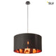 Fenda Leuchtenschirm Ø 70cm Schwarz, Kupfer mit dekorativem Design und stilvollem Look.