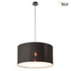 Fenda Leuchtenschirm Ø 70cm Schwarz, Kupfer in elegantem Design, perfekt für stilvolle Innenräume.