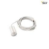 Fitu Pendelleuchte A60 Rund Weiß 5m Kabel