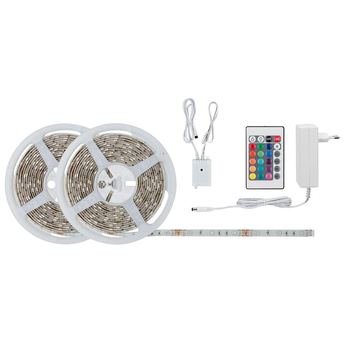 FN SimpLED Strip Set 10m RGB 28W 12V DC Schwarz