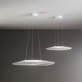 Lampada a ciondolo a led vela metallo