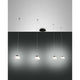 Arabella LED Glas-Pendelleuchte 4-flammig mit 4, regulierbaren Leuchten und elegantem Design.