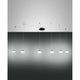 Arabella LED Pendelleuchte 6-Flammig mit 6 hängenden Lampenschirmen und flexiblem Kabeldesign.