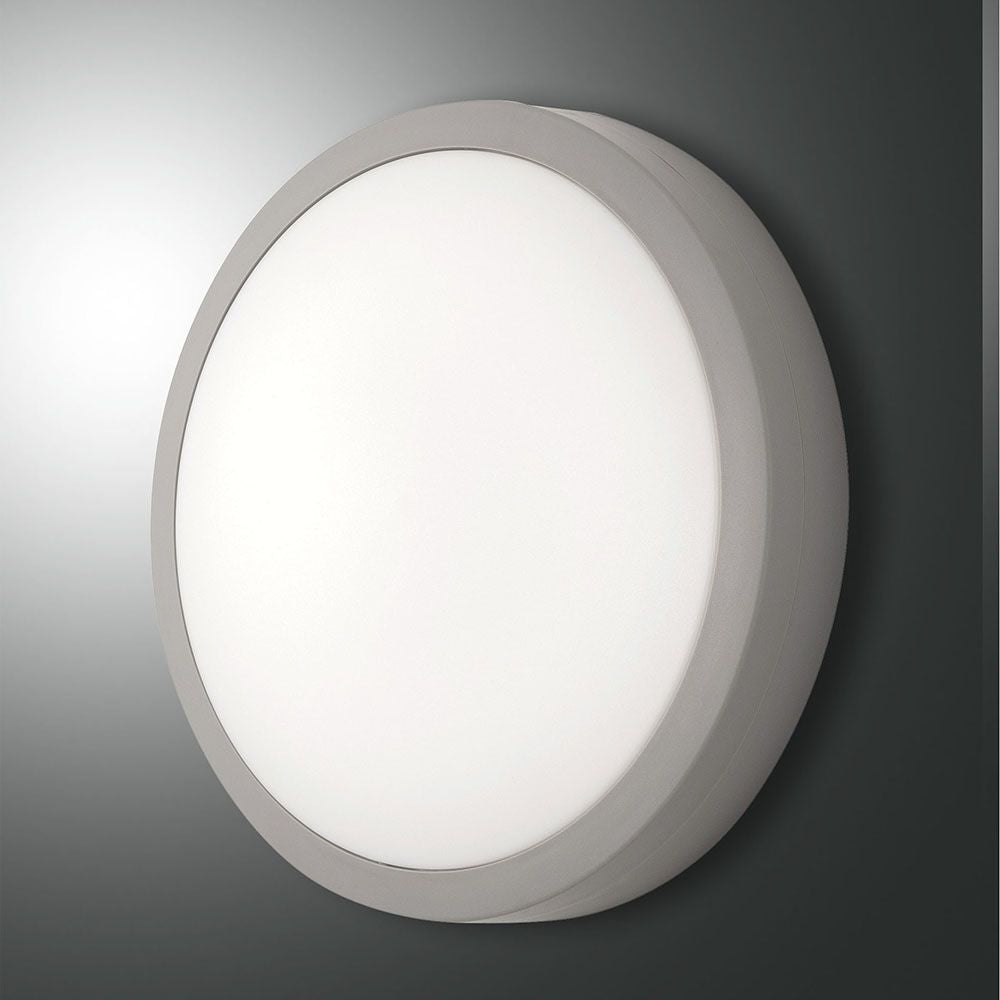 Plafón Axel LED gris