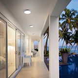 Plafón Axel LED gris