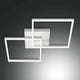 Bard 3000k LED Deckenleuchte Weiß - moderne Deckenleuchte in Weiß mit quadratischem Design.