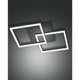 Bard LED Decken- & Wandleuchte, moderne, dimmbare LED Rahmenleuchte in eleganter Form.