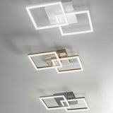 Stilvolle Bard LED Decken- und Wandleuchte mit quadratischen Rahmen in modernem Design, dimmbar und elegant.