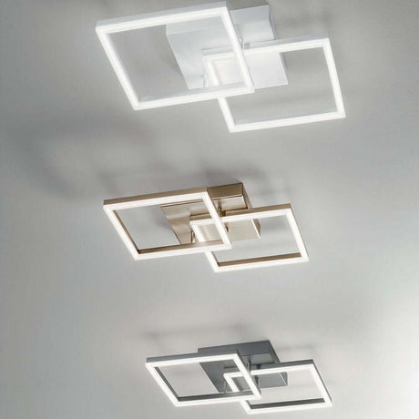 Bard LED Decken- & Wandleuchte mit modernen, dimmbaren LED-Rahmen im eleganten Design.