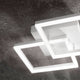 Bard LED Wandleuchte Weiß – stilvolle dimmbare Rahmenleuchte in weißem Design.