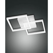 Bard LED wall light White - stylish LED frame light with modern design and dimmable function.